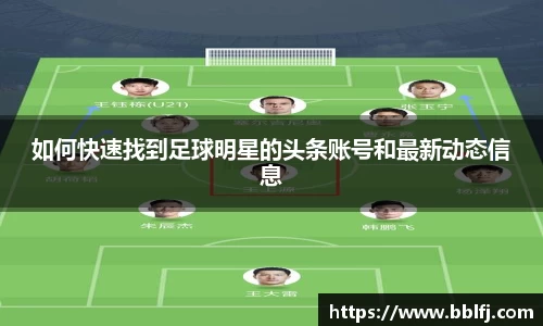 如何快速找到足球明星的头条账号和最新动态信息